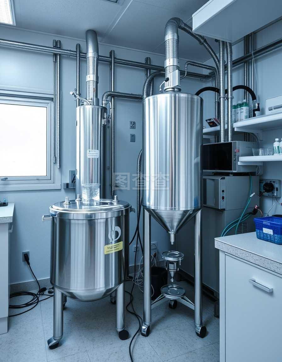 真空設備和實驗室設備的圖像